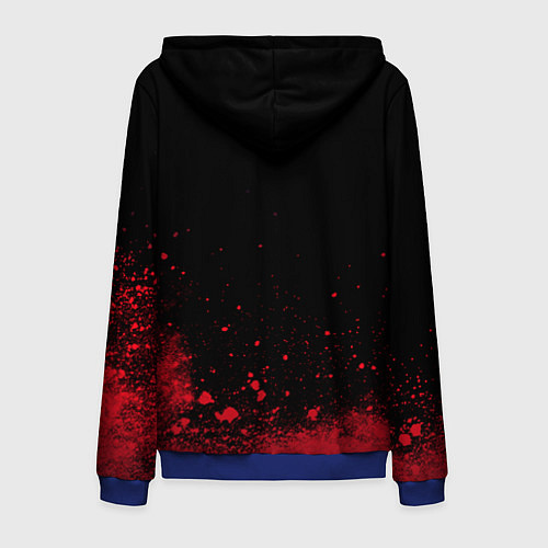 Мужская толстовка на молнии The Last of Us: Part 2 / 3D-Синий – фото 2