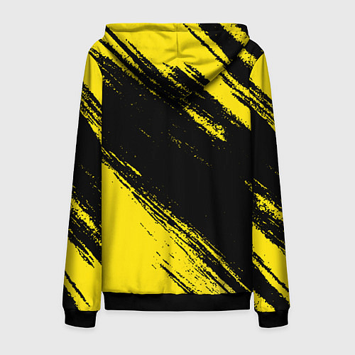 Мужская толстовка на молнии Borussia / 3D-Черный – фото 2