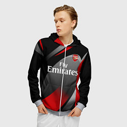 Толстовка 3D на молнии мужская ARSENAL UNIFORM, цвет: 3D-меланж — фото 2