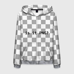 Мужская толстовка на молнии Is it PNG?