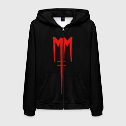 Мужская толстовка на молнии Marilyn Manson