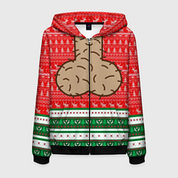 Мужская толстовка на молнии НОВЫЙ ГОД LITTLE BIG