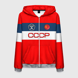 Мужская толстовка на молнии СССР