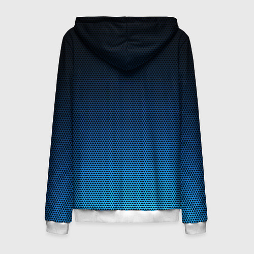 Мужская толстовка на молнии INFINITI / 3D-Белый – фото 2