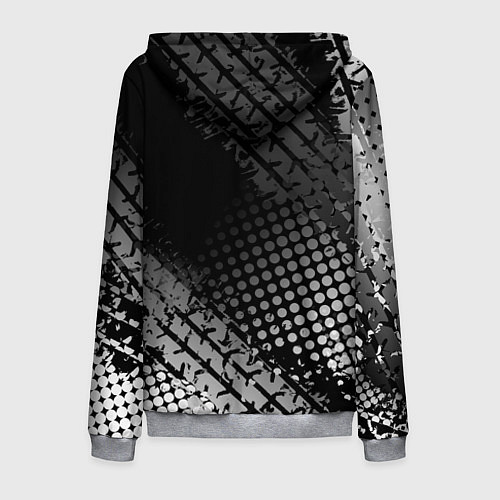 Мужская толстовка на молнии Renault / 3D-Меланж – фото 2