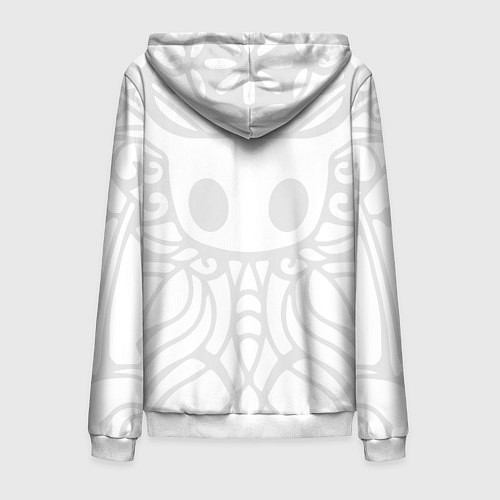 Мужская толстовка на молнии HOLLOW KNIGHT ХОЛЛОУ НАЙТ / 3D-Белый – фото 2