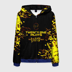 Мужская толстовка на молнии TWENTY ONE PILOTS TOP