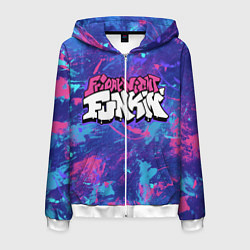 Мужская толстовка на молнии Friday Night Funkin