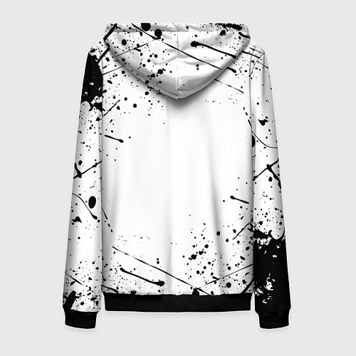 Мужская толстовка на молнии МЕЛИОДАС 7 СМЕРТНЫХ ГРЕХОВ / 3D-Черный – фото 2