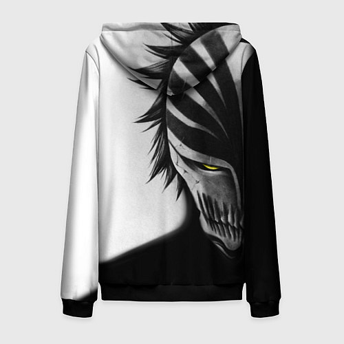 Мужская толстовка на молнии ИЧИГО ПУСТОЙ BLEACH / 3D-Черный – фото 2