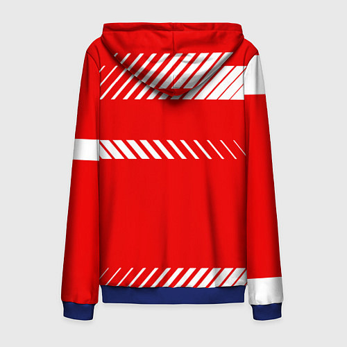 Мужская толстовка на молнии PORSCHE ПОРШЕ RED STYLE / 3D-Синий – фото 2