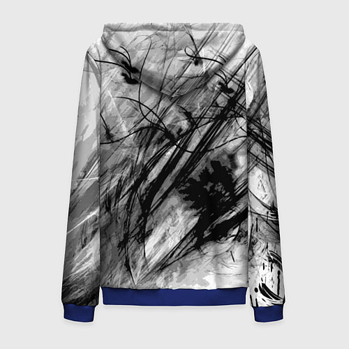 Мужская толстовка на молнии DARK SOULS ТЁМНЫЙ МИР / 3D-Синий – фото 2