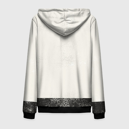 Мужская толстовка на молнии Самурай на коне / 3D-Черный – фото 2