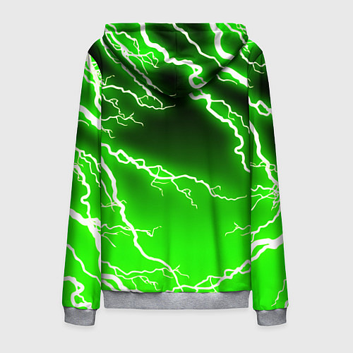 Мужская толстовка на молнии YAMAHA X MONSTER SPORT / 3D-Меланж – фото 2