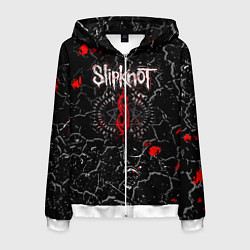 Мужская толстовка на молнии Slipknot Rock Слипкнот Музыка Рок Гранж