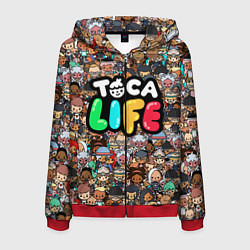 Мужская толстовка на молнии Toca Life