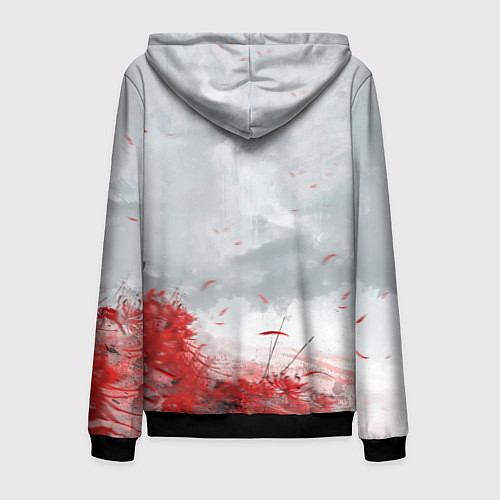 Мужская толстовка на молнии Naraka BP / 3D-Черный – фото 2