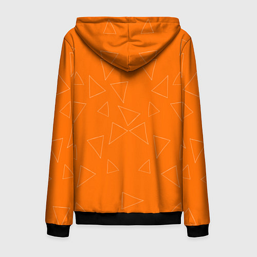 Мужская толстовка на молнии Двуликий Сукуна / 3D-Черный – фото 2