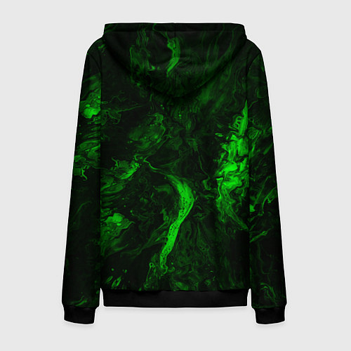 Мужская толстовка на молнии Катастрофа / 3D-Черный – фото 2