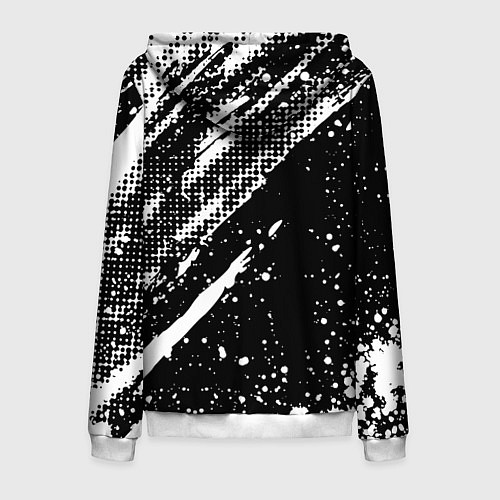 Мужская толстовка на молнии SnowRunner Logo / 3D-Белый – фото 2