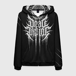 Мужская толстовка на молнии DEAD INSIDE, Сороконожка