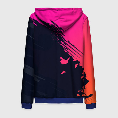 Мужская толстовка на молнии Форза Хорайзен 5 Forza Horizon 5 / 3D-Синий – фото 2