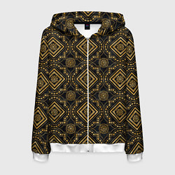 Мужская толстовка на молнии Versace classic pattern