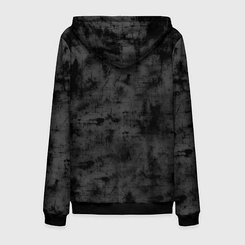 Мужская толстовка на молнии Кобра Кай Змея Иероглифы Сериал / 3D-Черный – фото 2