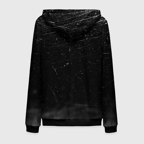 Мужская толстовка на молнии Самурай Бусидо Иероглифы Samurai Lightning / 3D-Черный – фото 2