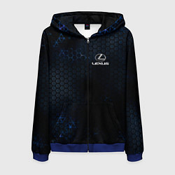 Мужская толстовка на молнии Lexus лексус