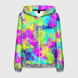 Мужская толстовка на молнии Пиксельный камуфляж Диско 3