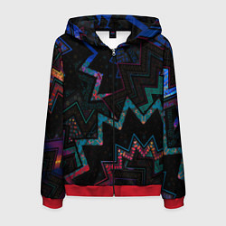 Мужская толстовка на молнии Этнический Узор