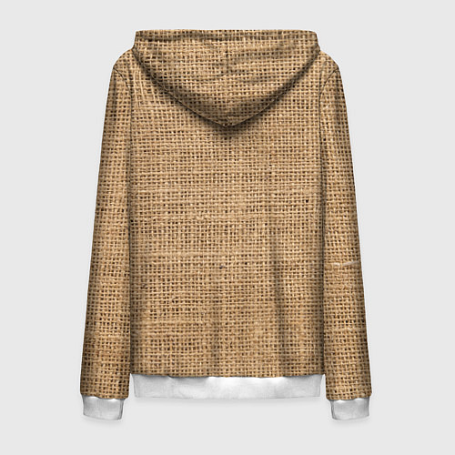 Мужская толстовка на молнии Xolop / 3D-Белый – фото 2