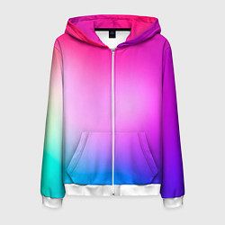 Мужская толстовка на молнии Colorful gradient