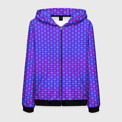 Мужская толстовка на молнии Паттерн шестиренки