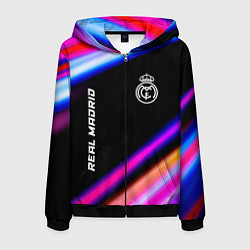 Мужская толстовка на молнии Real Madrid speed game lights