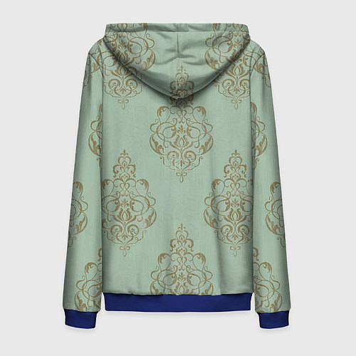 Мужская толстовка на молнии Oboi CCCP / 3D-Синий – фото 2