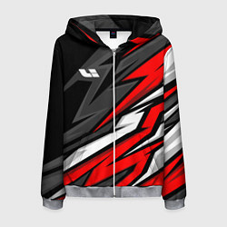 Мужская толстовка на молнии Lixiang - красный спортивный