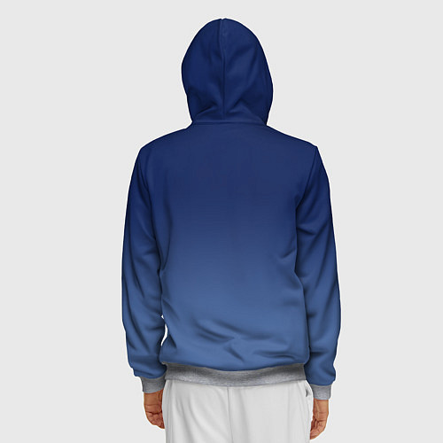 Мужская толстовка на молнии Chery / 3D-Меланж – фото 4