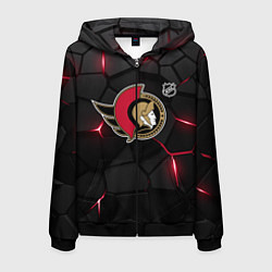 Мужская толстовка на молнии Оттава Сенаторз - НХЛ хоккей