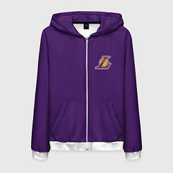Мужская толстовка на молнии NBA Lakers