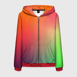 Мужская толстовка на молнии Color multicolored