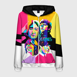 Мужская толстовка на молнии The Beatles: Poly-art
