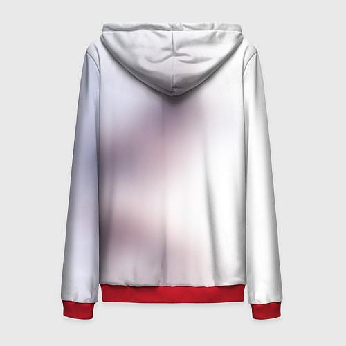 Мужская толстовка на молнии Бездомный бог / 3D-Красный – фото 2