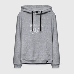 Толстовка-худи хлопковая мужская Black Sabbath, цвет: меланж