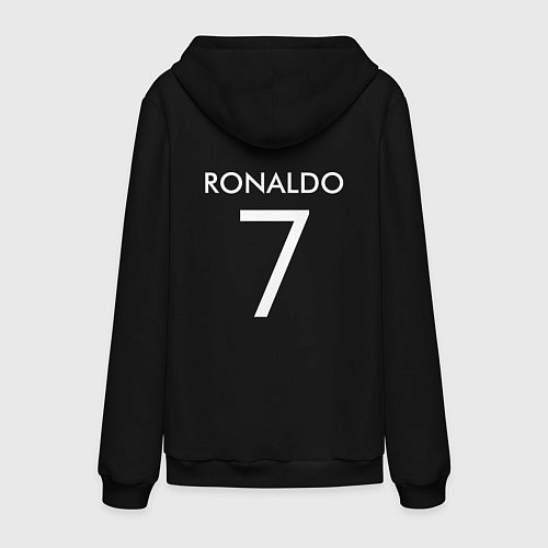 Мужская толстовка-худи Ronaldo: Juve Sport / Черный – фото 2