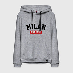 Мужская толстовка-худи FC Milan Est. 1899