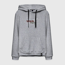 Толстовка-худи хлопковая мужская Linkin Park 2021, цвет: меланж