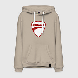 Мужская толстовка-худи Ducati Logo Дукати Лого Z