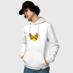 Толстовка-худи хлопковая мужская Wu-Tang Forever, цвет: белый — фото 2